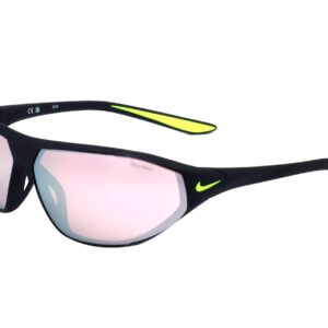 NIKE SUNGLASSES Mod. AERO SWIFT MATTE BLACK ROAD CHROME